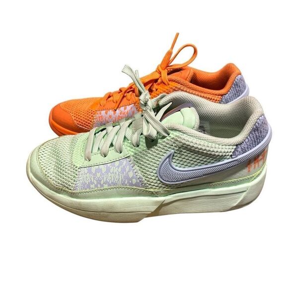 Nike Ja 1 Mismatched GS Kids Athletic Shoes Multicolor Size 5Y - Picture 1 of 8